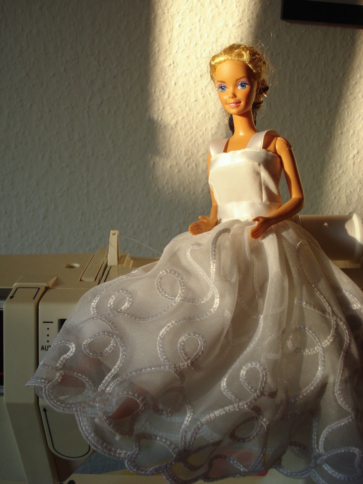 Barbies Hochzeitskleid