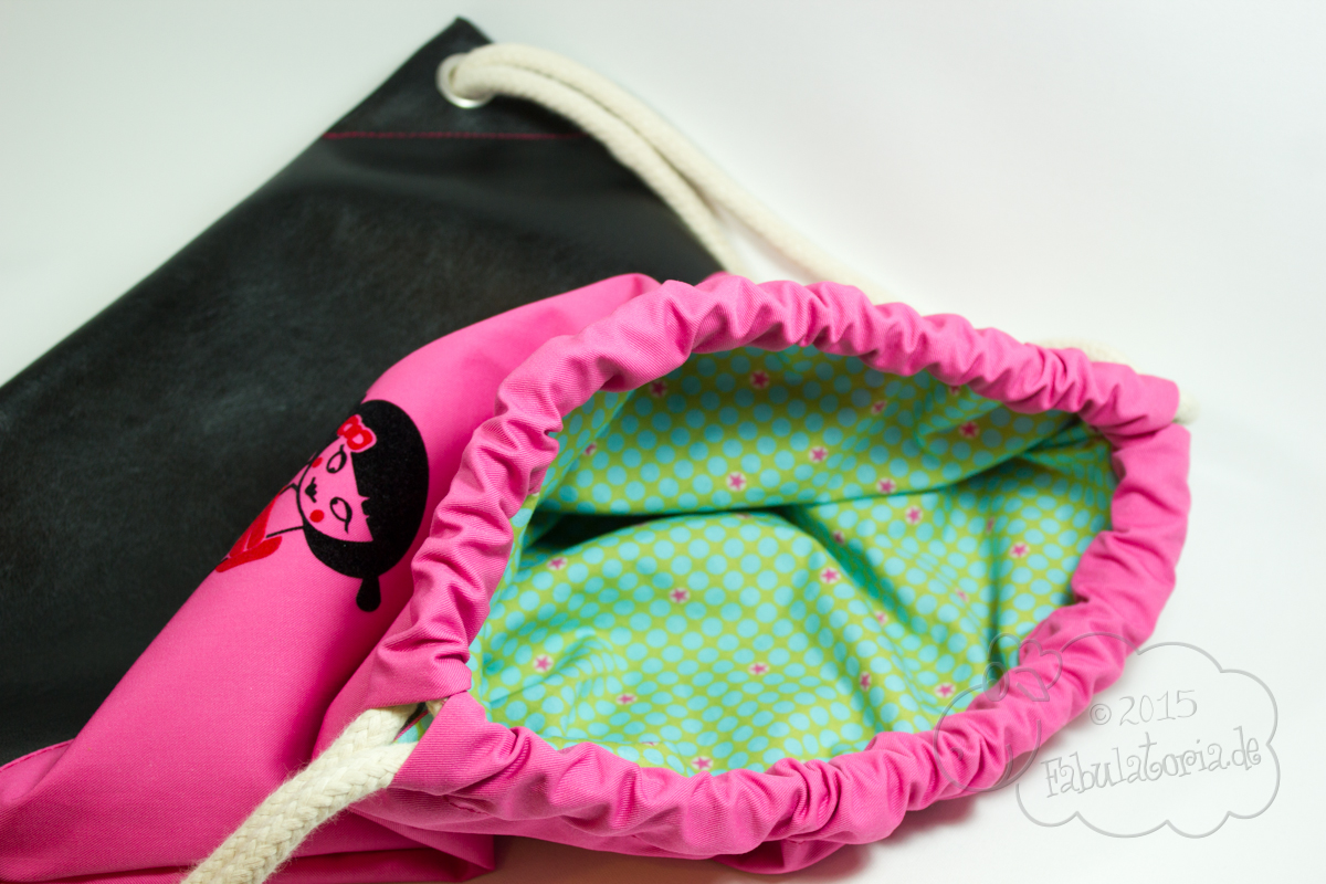 Fräulein Ling Turnbeutel-Rucksack