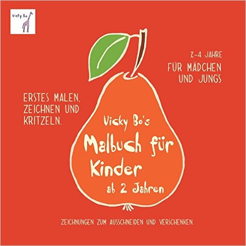 Rezension: Vicky Bo's Malbuch für Kinder ab 2 Jahren