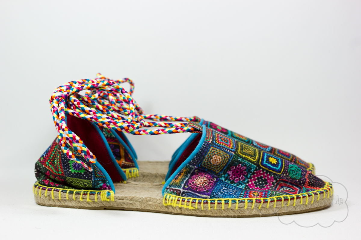 #Sommerferiennähspaß - Espandrilles aus Granny Squares