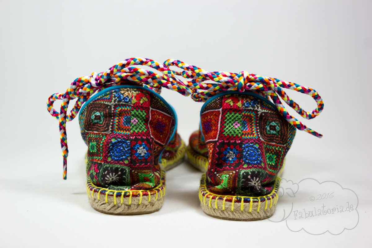 #Sommerferiennähspaß - Espandrilles aus Granny Squares