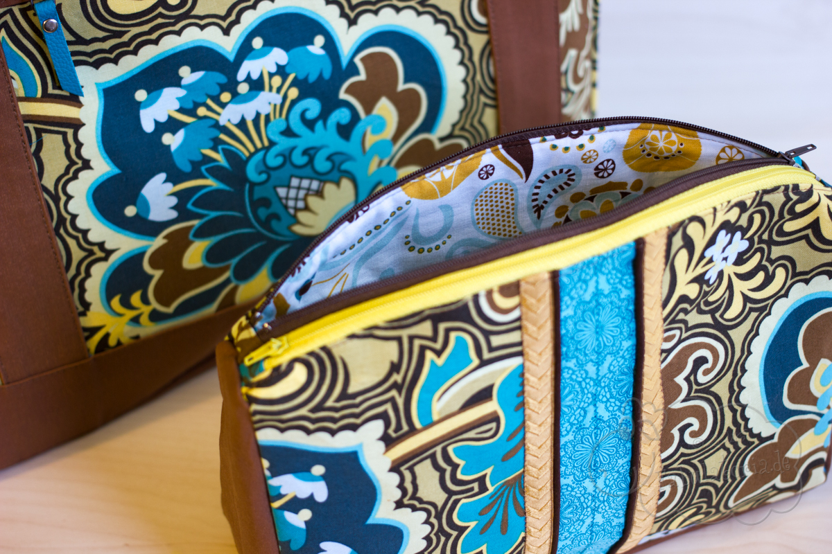 Sew Sweetness Blogtour – Tudor Bag und Filigree Double-Zip Pouch