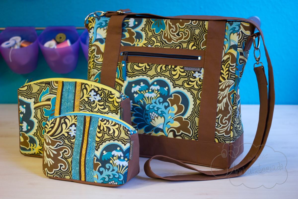 Sew Sweetness Blogtour – Tudor Bag und Filigree Double-Zip Pouch