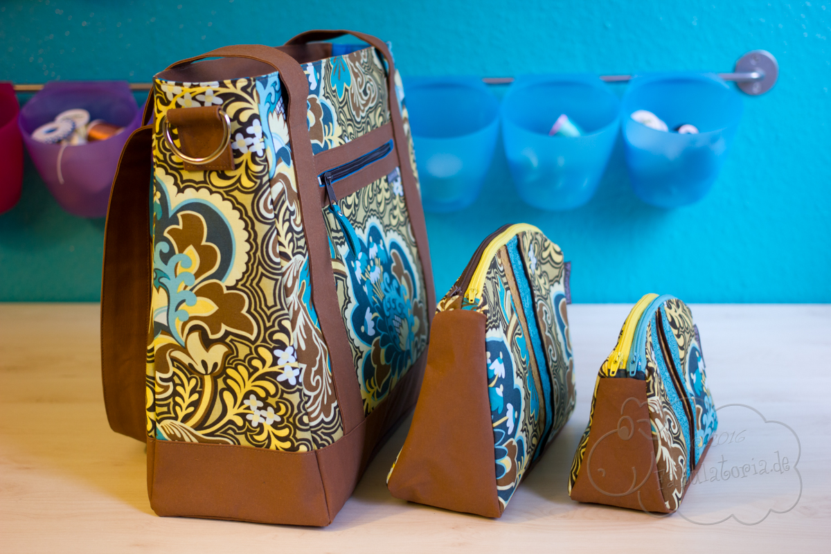 Sew Sweetness Blogtour – Tudor Bag und Filigree Double-Zip Pouch
